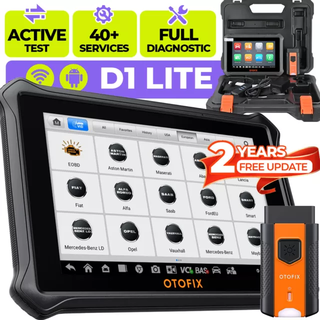 OTOFIX D1 LITE Pro Coche OBD2 Diagnóstico AUTO Escáner Sistemas Completos TPMS