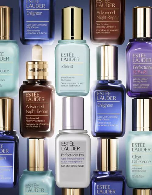 Estee Lauder N/Repair,Perfectionist cp+,Idealist Even Skin Tone Serum Collection