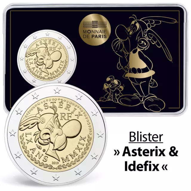 Francia 2 euro Asterix e Idefix 2019 - 60 anni Asterix (2.) - ST