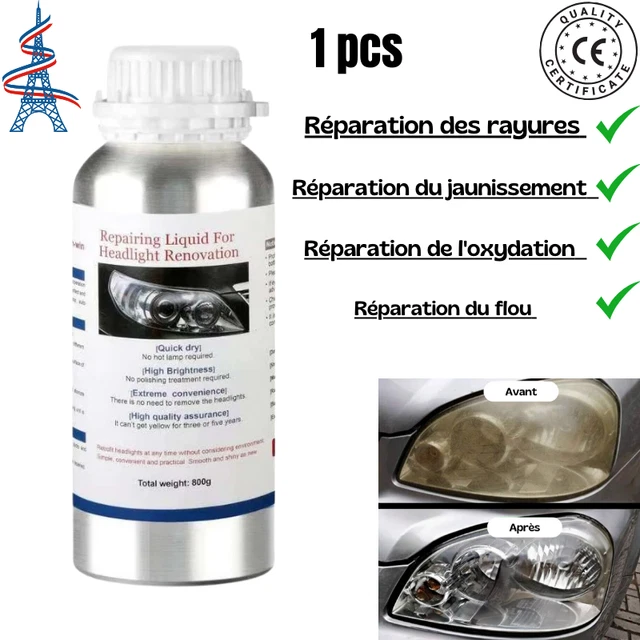 Presto 365171 Kit De Restauration Phares - Rénovez Vos Optiques Jaunies Comme Neuf