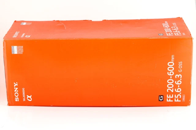 Objektiv Sony SEL FE 200-600 mm 1:5,6-6,3 G OSS, NEU + OVP