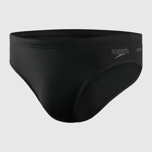 Speedo Men's Eco Endurance+ 7cm Brief Swimming Costume Swimsuit Black BNWT 3