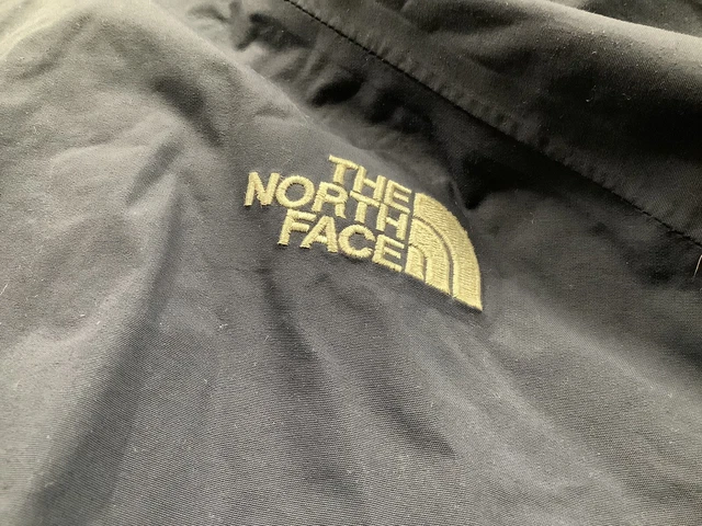 the north face mens hyvent blue rain coat waterproof jacket L with hood 9