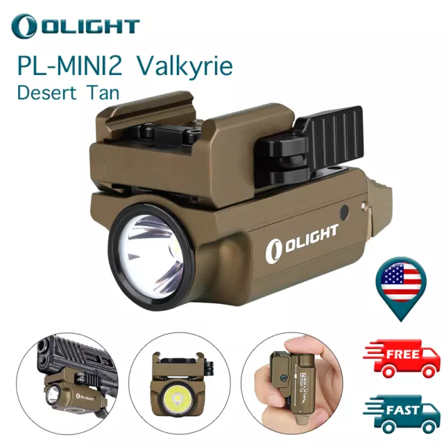 Olight PL-MINI 2 Valkyrie 600 Lumens LED Rechargeable Tactical Light (DT)