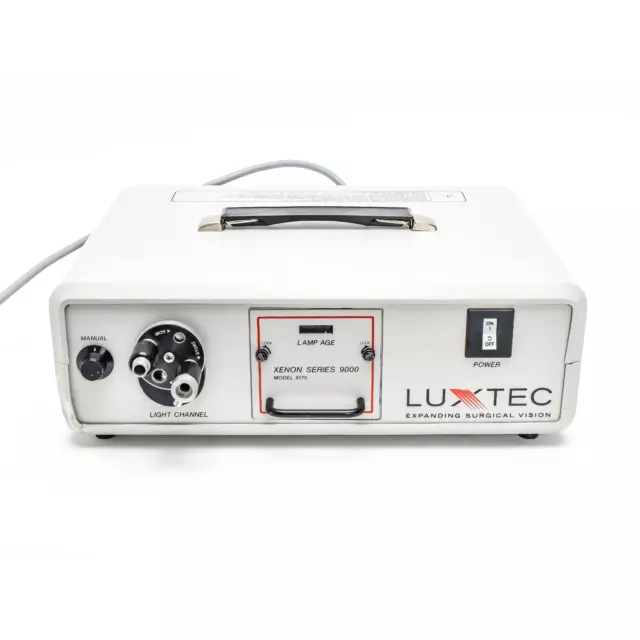 Luxtec Xenon Series 9000 Model 9175 Light Source 009175-T