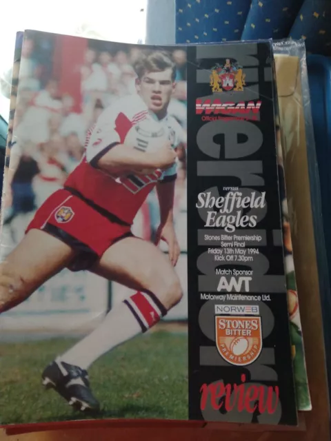 Wigam v Sheffield Eagles 1883/94 Prem Semi Final