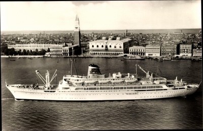 RARA ADRIATICA DI NAVIGAZIONE VENEZIA T/n AUSONIA PONTI F e G 