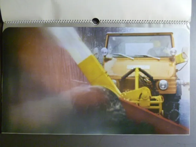 1973 Mercedes-Benz Factory Issued Calendar RARE!! Awesome L@@K