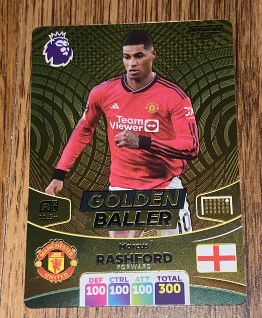 PANINI ADRENALYN XL Premier League 2324 Marcus Rashford goldener