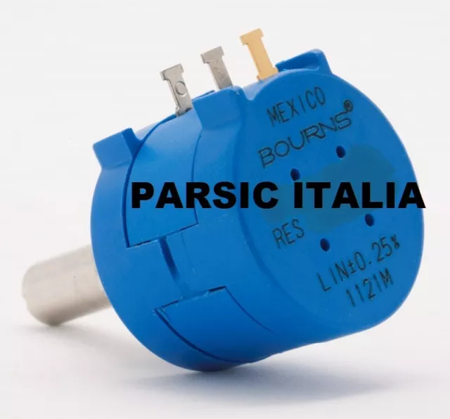 MXITA 10 PZ 3590S Manopola Del Potenziometro Con Manopola Di Precisione Da 6,35 Mm Dotata Di Potenziometro Multigiro - Foto 5