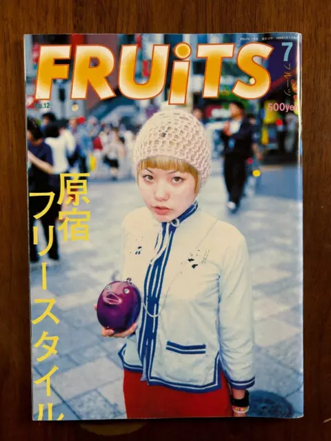 FRUiTS Magazine No. 12 Harajuku Japanese Street Y2K Fashion Magazine from Tokyo