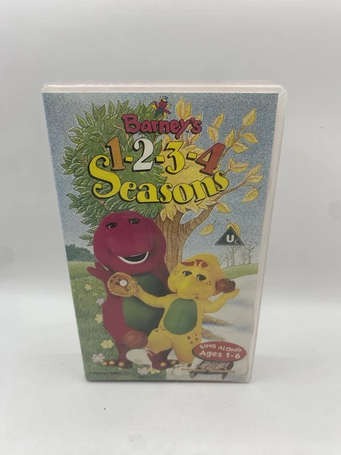 barney-1-2-3-4-seasons-vhs-pal-1996-polygram-video-17-95