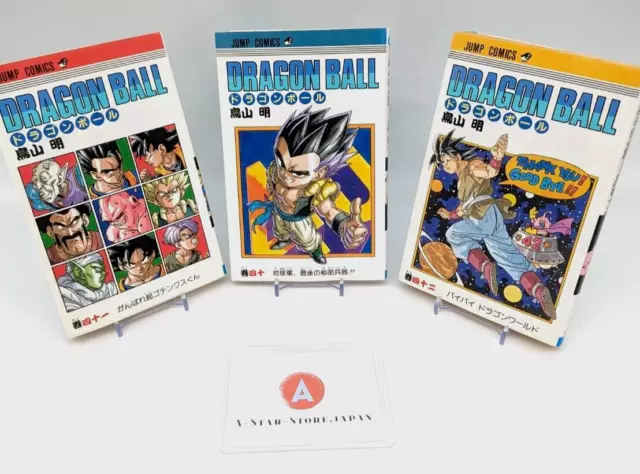 Rere Dragon Ball Comic Vol.40-42 All 1st Edition Manga Akira Toriyama Japan