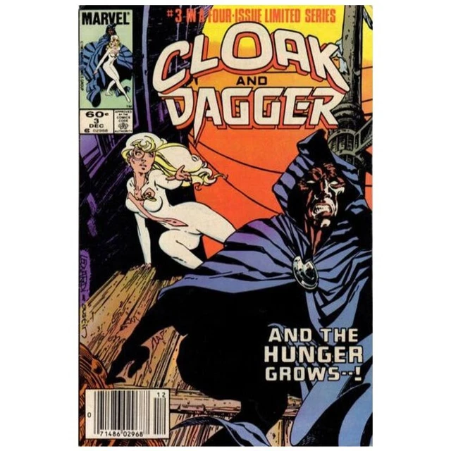Cloak and Dagger (1983 series) #3 Newsstand in VF + condition. Marvel comics [o&