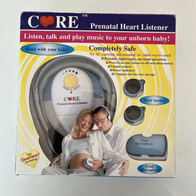 CARE Prenatal Heart Listener - Listen, Talk & Play Music to your unborn baby!