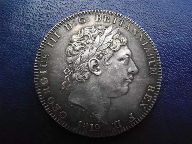 George III Crown 1819 LIX S.3787