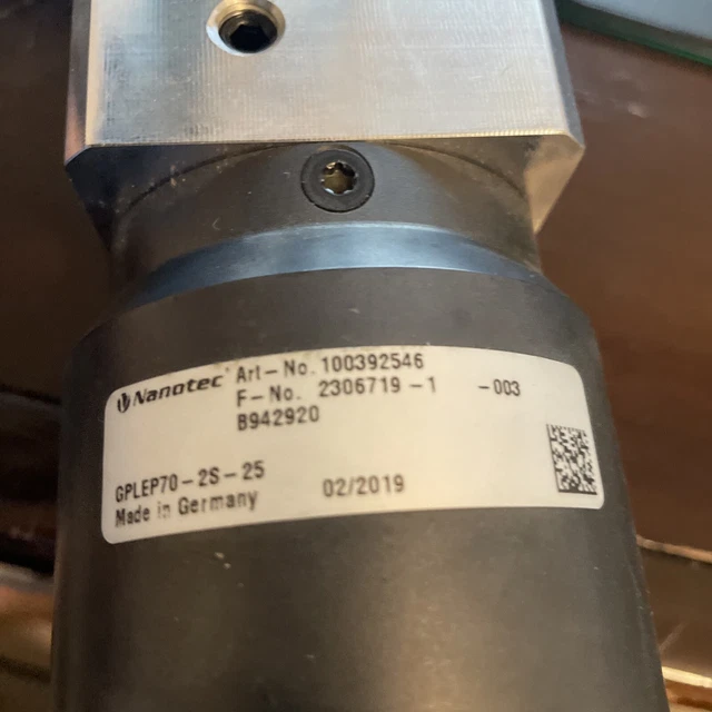 nano tech motor with gearbox GPLEP70-2s-25