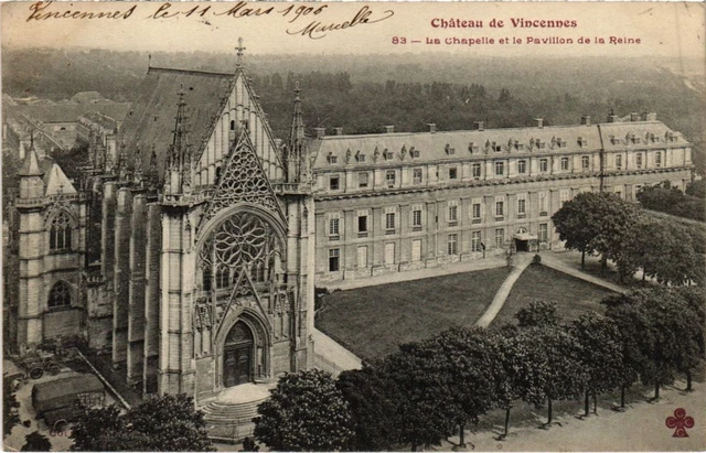 CPA AK Vincennes La Chapelle et le Pavillon de la Reine FRANCE (1283310)