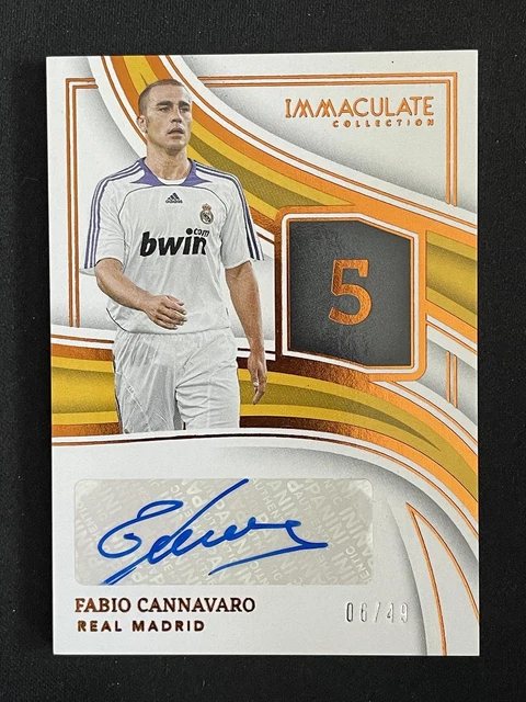 2023-24 PANINI IMMACULATE Modern Marks /49 Fabio Cannavaro 2023-24 PANINI IMMACULATE Modern Marks /49 Fabio Cannavaro