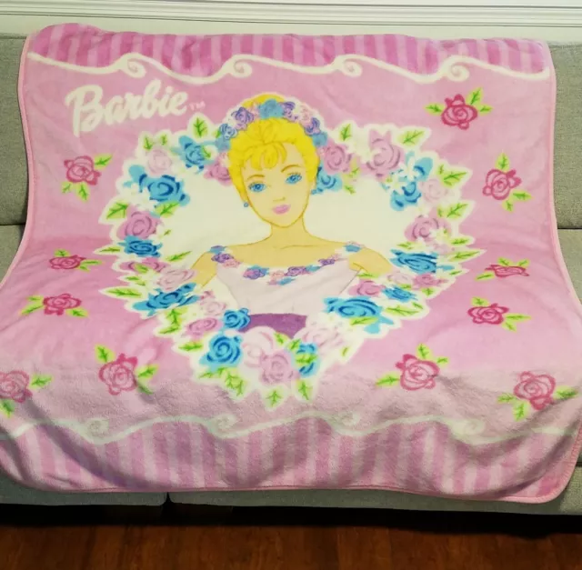 Vintage top barbie blanket
