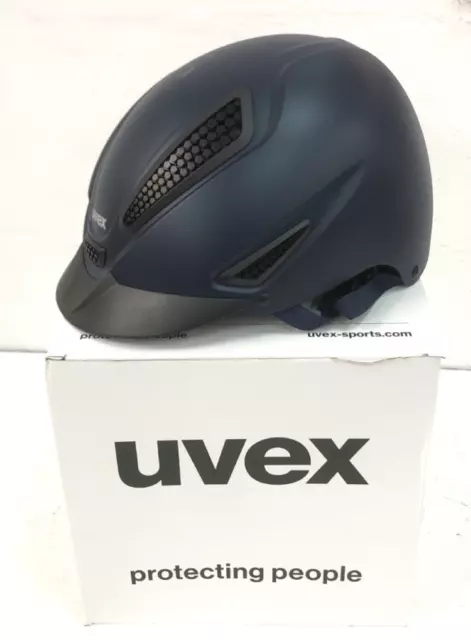 Uvex Perfexxion II Horse Riding Helmet Blue Matt VG1 XS-S 54-55 cm Brand New