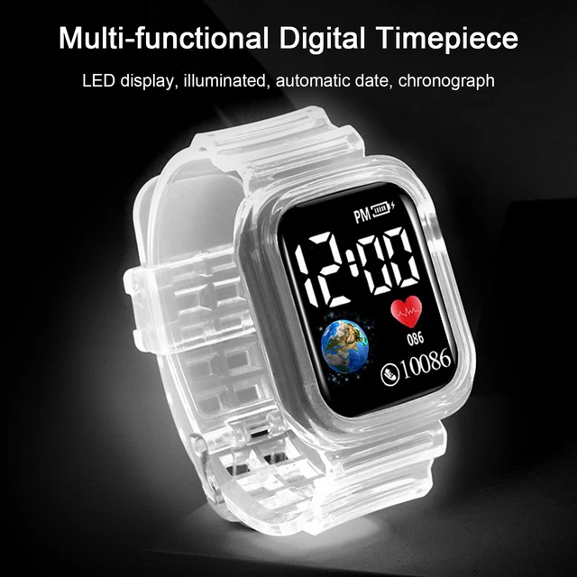 Rechargeable wrist top watch
