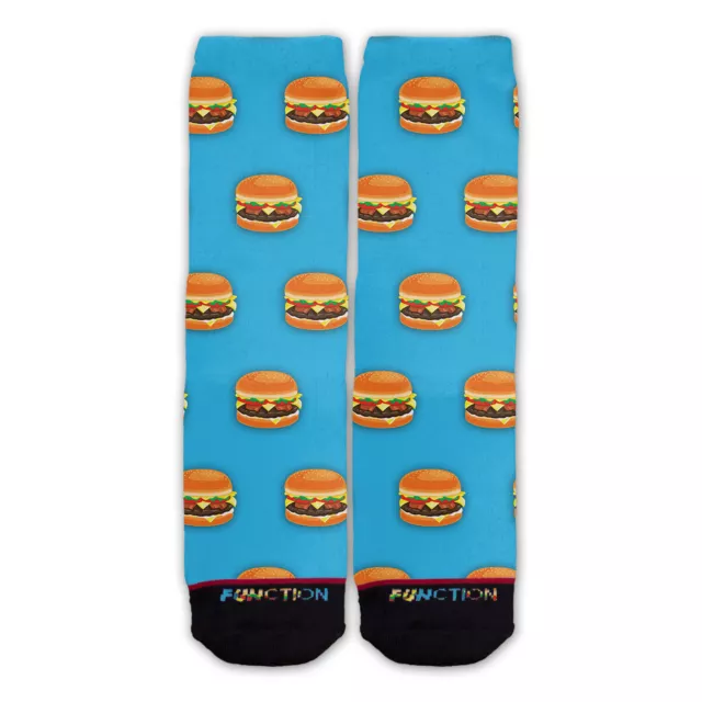 Function - Hamburger Pattern Fashion Socks food hot dog fast junk fries odd sox