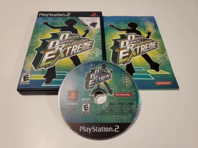 Dance Dance Revolution Extreme (PlayStation 2 PS2) Works Great! FREE SHIPPING!
