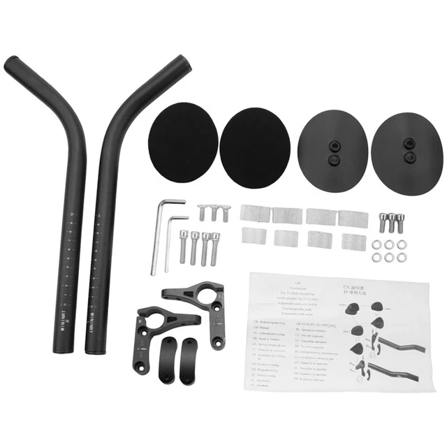 Neuer Fahrrad Aero Bars Rest TT Lenker für Triathlon Zeitfahren Tri Cycling Z6H1