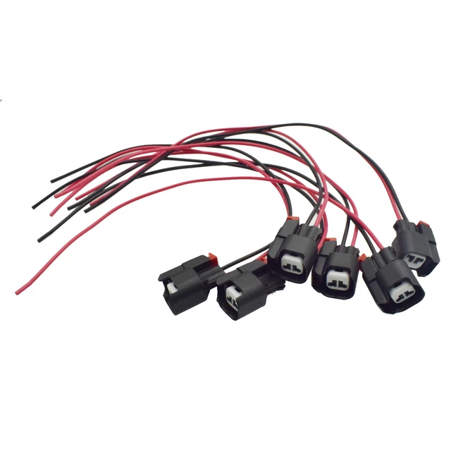 FUEL INJECTOR CONNECTOR Wiring Harness For Wrangler JK TJ, Dodge Jeep