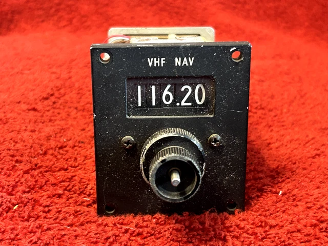 King Kfs 560B Vhf Nav Control Head P/N 071-1054-02