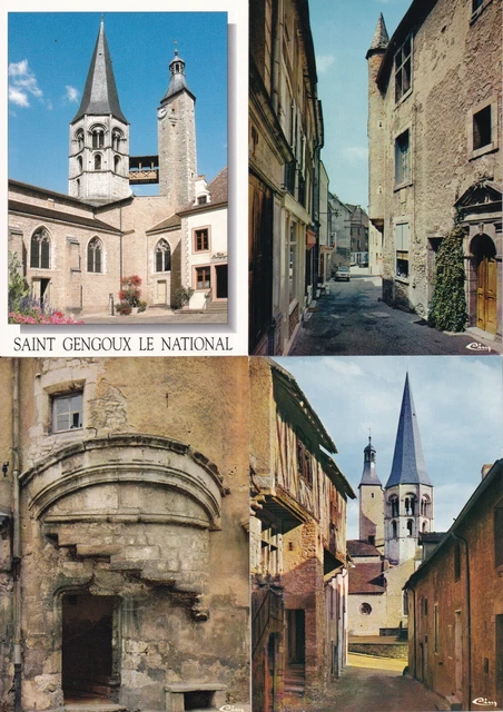 LOT DE 4 cartes postales postcards 10x15cm ALBAS LOT EUR 2,76 - FR