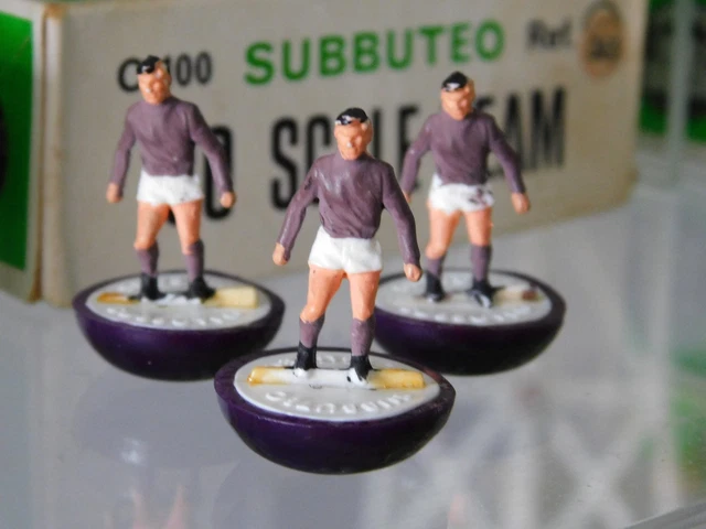 Figurine Subbuteo LW '70 - Anderlecht Et Fiorentina Viola, Avec Boîte, Occasion