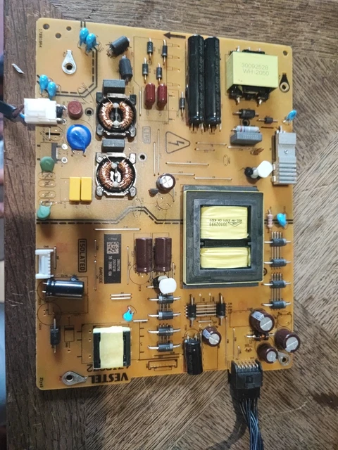 Carte D'alimentation TV Grandin UD55VGB18 - Pour Téléviseurs Grandin, Occasion Mais Fonctionnelle, Modèle 17ips72