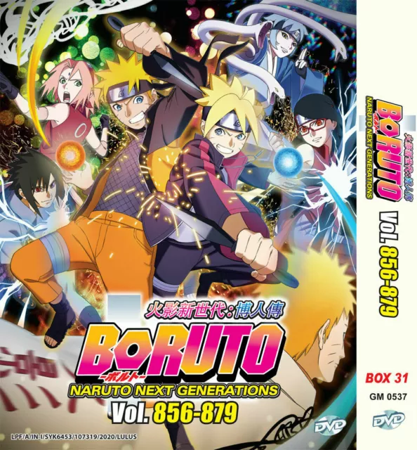 DVD ANIME BORUTO: NARUTO NEXT GENERATIONS Vol.280-293 REGION ALL ENGLISH  SUBS