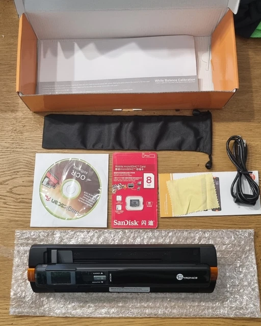 Scanner Portatile TT-DS004 - 2-in-1 - 900DPI con Display TFT 1.4 - MicroSD 8GB
