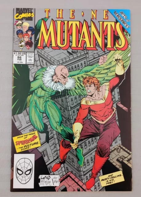 New Mutants #86, Marvel Comics, (Key Issue: First Cable, Cameo) Vf-Nm, 1990,