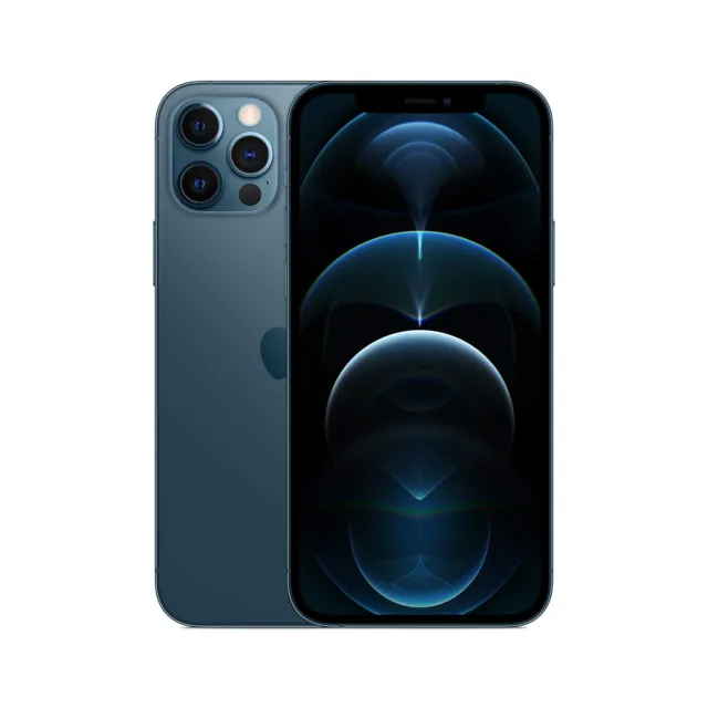 Very Good Condition Unlocked Apple iPhone 12 Pro 256GB - Pacific Blue