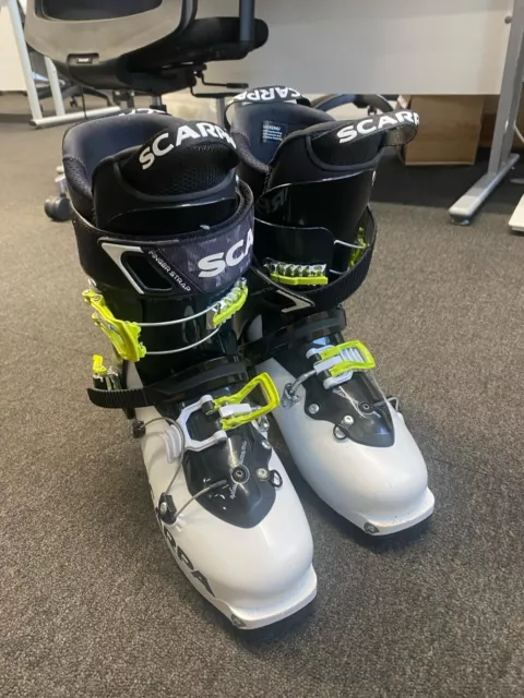 SCARPA Maestrale RS 2 Ski Touring Boot - Black/White Mens Size 11-12 UK