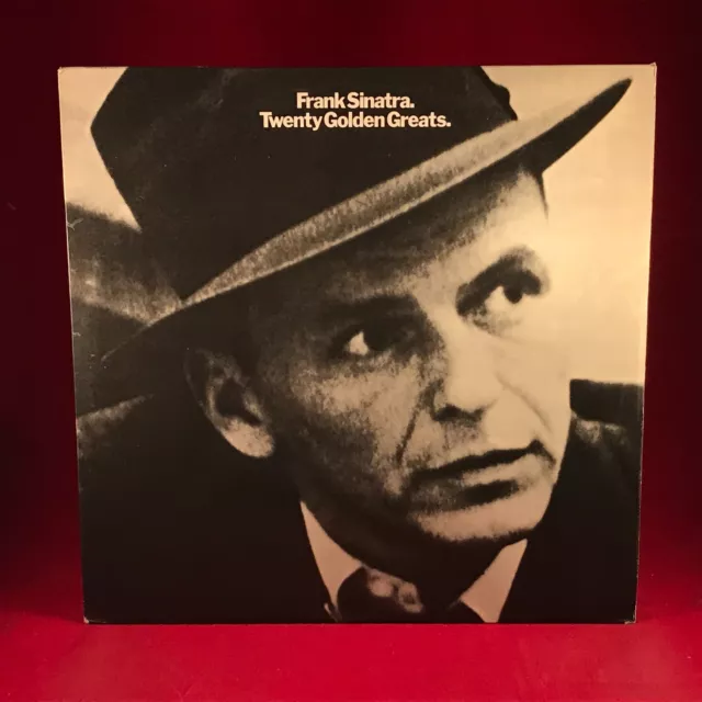 FRANK SINATRA Twenty Golden Greats 1978 UK Vinyl LP Witchcraft Chicago best of