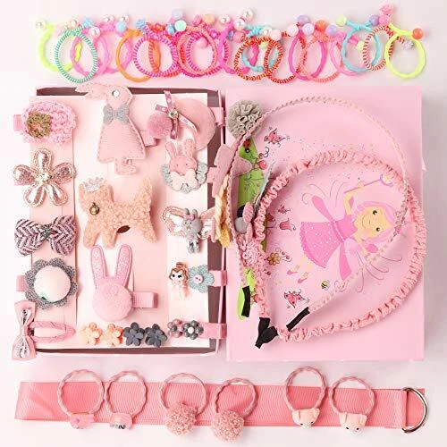 Seatecks 46Pz Mollette per Capelli Bambini Fascia Capelli Elastici per (Y7N)