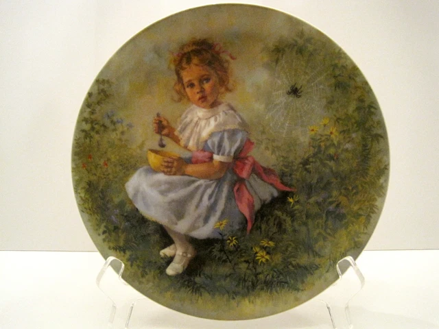 Mother Goose Series-- "Little Miss Muffet" --Collector Plate--NIB--MINT