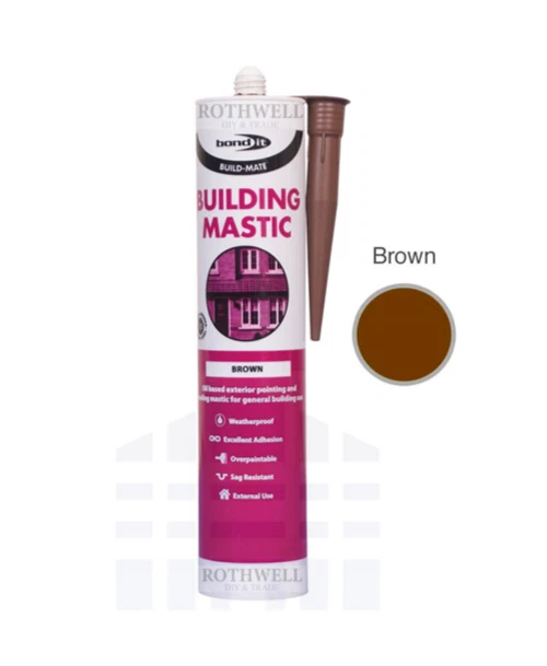BONDIT BUILDING MASTIC Silicone Sealant BuildMate Exterior Pointing