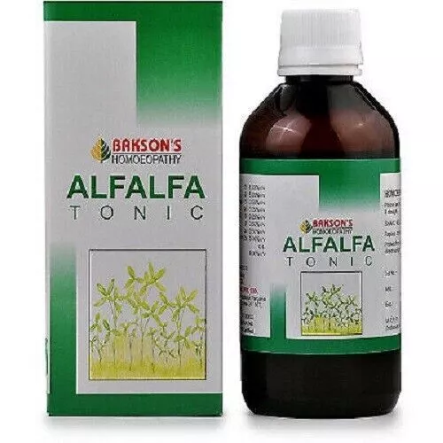 Bakson Alfalfa Tonic (115ml) PURE QUALITY , FREE SHIPPING WORLDWIDE