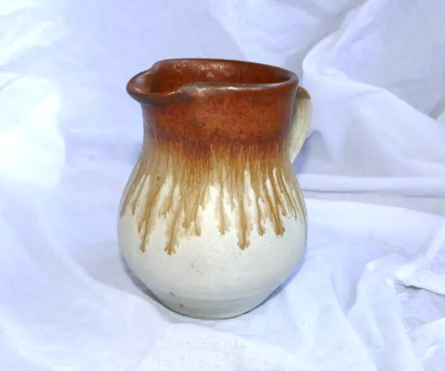 Studio Pottery- 14cm hand thrown Jug by Chris Aston of Elkesley Village