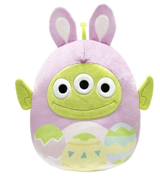 SQUISHMALLOWS DISNEY EASTER Toy Story Alien Holding Egg 10inc Plush New
