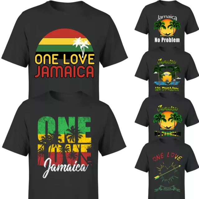 Love Jamaica Mens T shirts Unisex Tee Top #P1 #PR #R