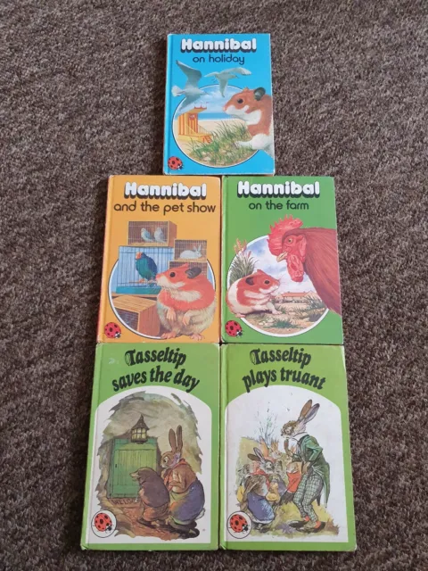 Vintage Ladybird Series 497 Hannibal Tasseltip 5 Books B
