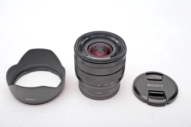 Sony E 10-18 mm F4 OSS 10-18/4 SEL1018 disparo óptico estable zoom súper ancho + belleza