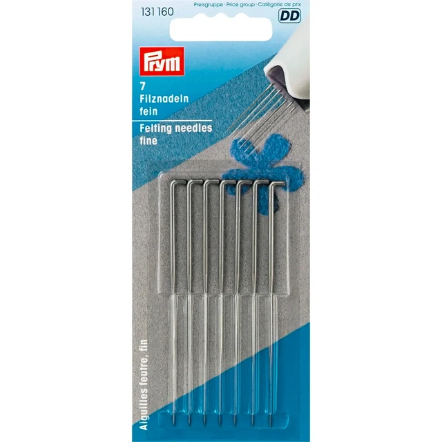 Prym Aguja de Fieltro, Finas, 78mm 131160